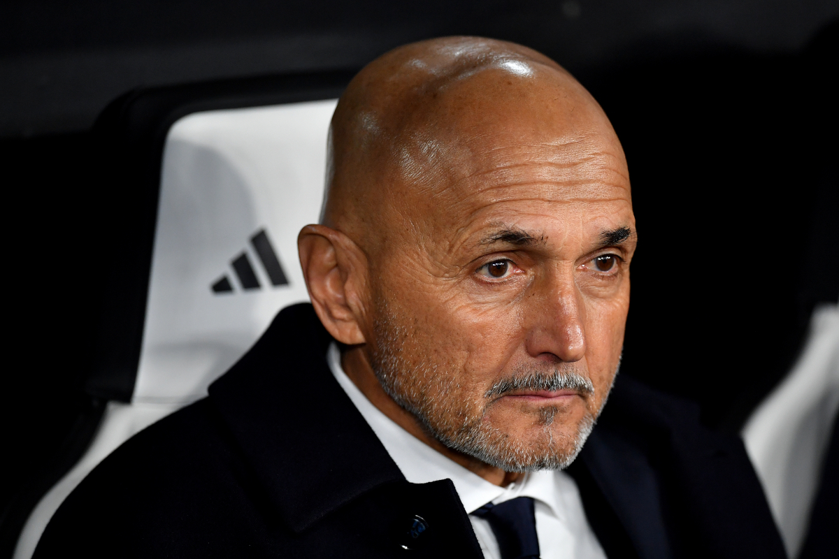 TURIN, ITALY - JANUARY 03: Luciano Spalletti, Head Coach of Juventus, looks on prior to the Serie A match between Juventus FC and US Lecce at on January 03, 2026 in Turin, Italy. (Photo by Valerio Pennicino/Getty Images)