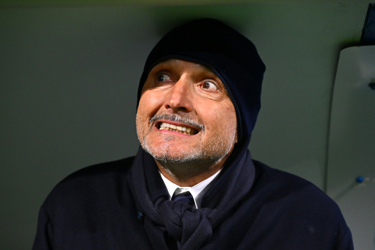 SASSUOLO, ITALY - JANUARY 06: Luciano Spalletti, Head Coach of Juventus, looks on prior to the Serie A match between US Sassuolo Calcio and Juventus FC at Mapei Stadium Citta del Tricolore on January 06, 2026 in Sassuolo, Italy. (Photo by Alessandro Sabattini/Getty Images)