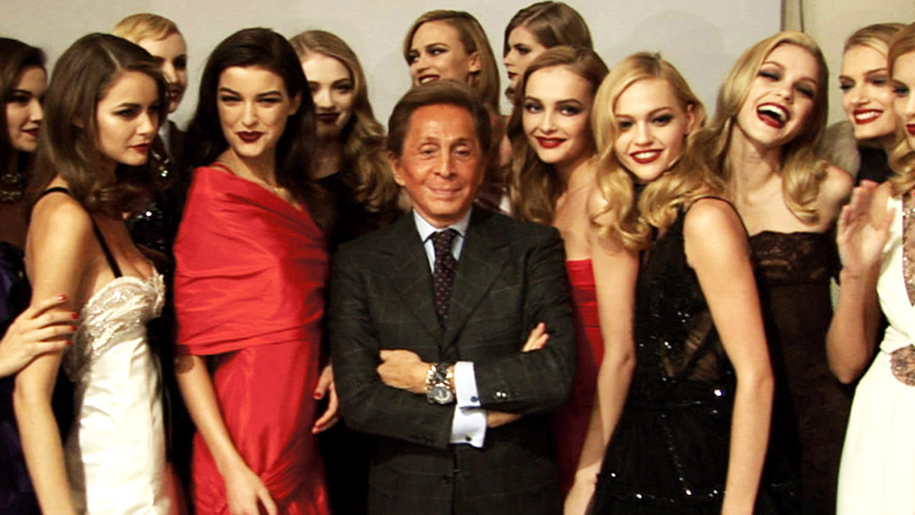 Valentino: The Last Emperor, Valentino Garavani (front, right of center), 2008.