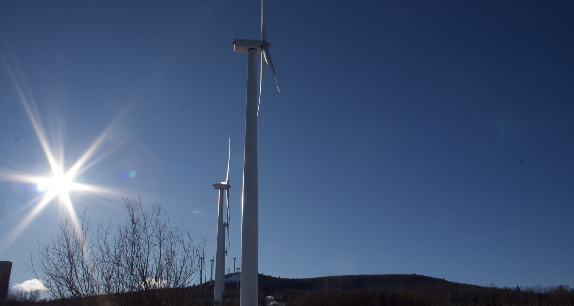 Wind turbines near Mars Hill, Maine. Credit: Nathaniel Eisen/Inside Climate News
