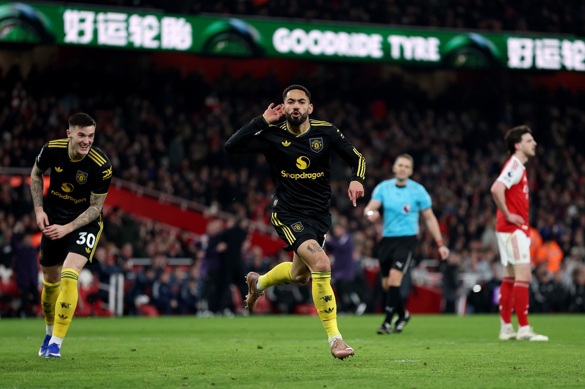 Manchester United star faces a ban for his outburst against Arsenal