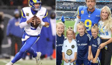 Matthew Stafford’s Wife Kelly Reveals What He Did at 2:30 A.M. After Losing NFC Championship