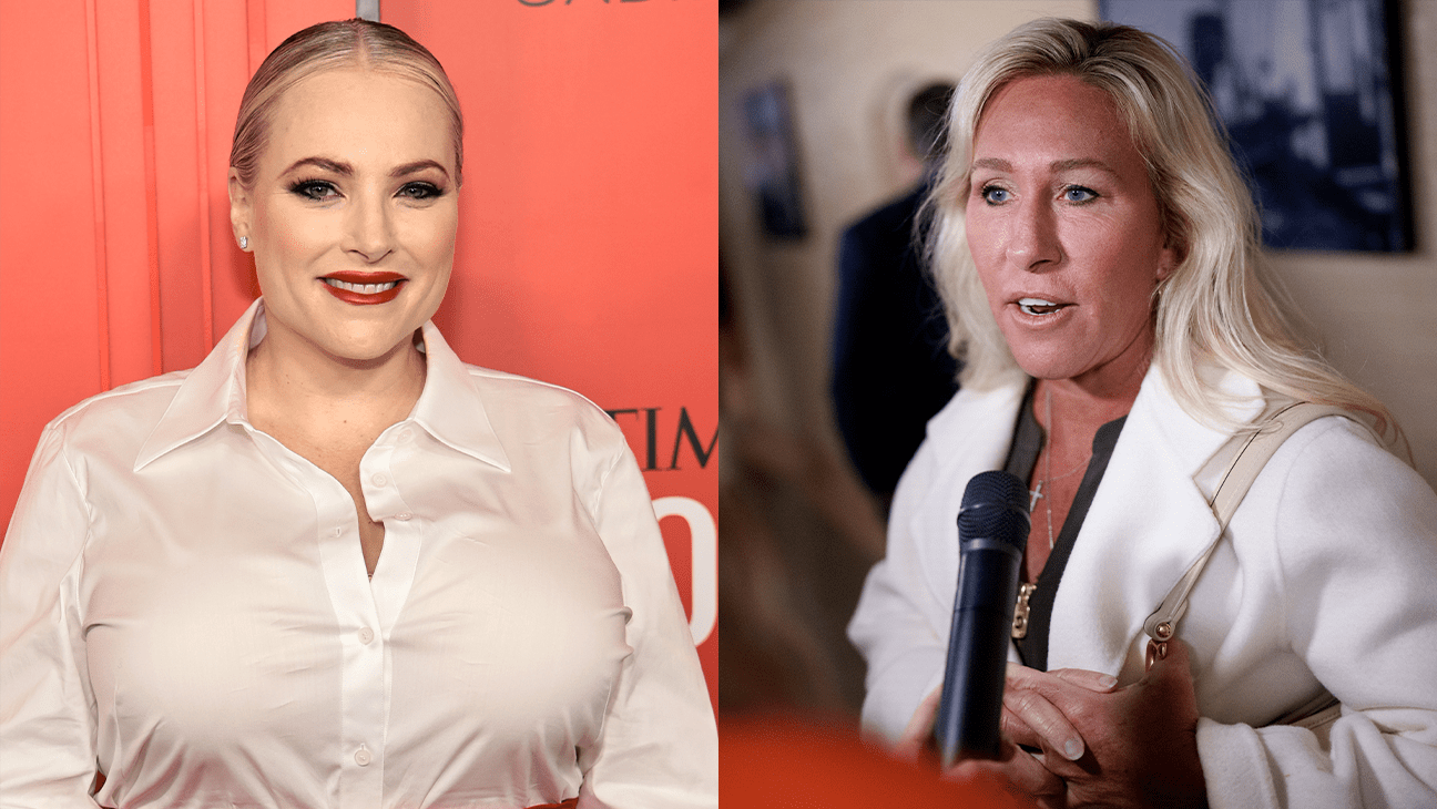 Meghan McCain and Marjorie Taylor Greene