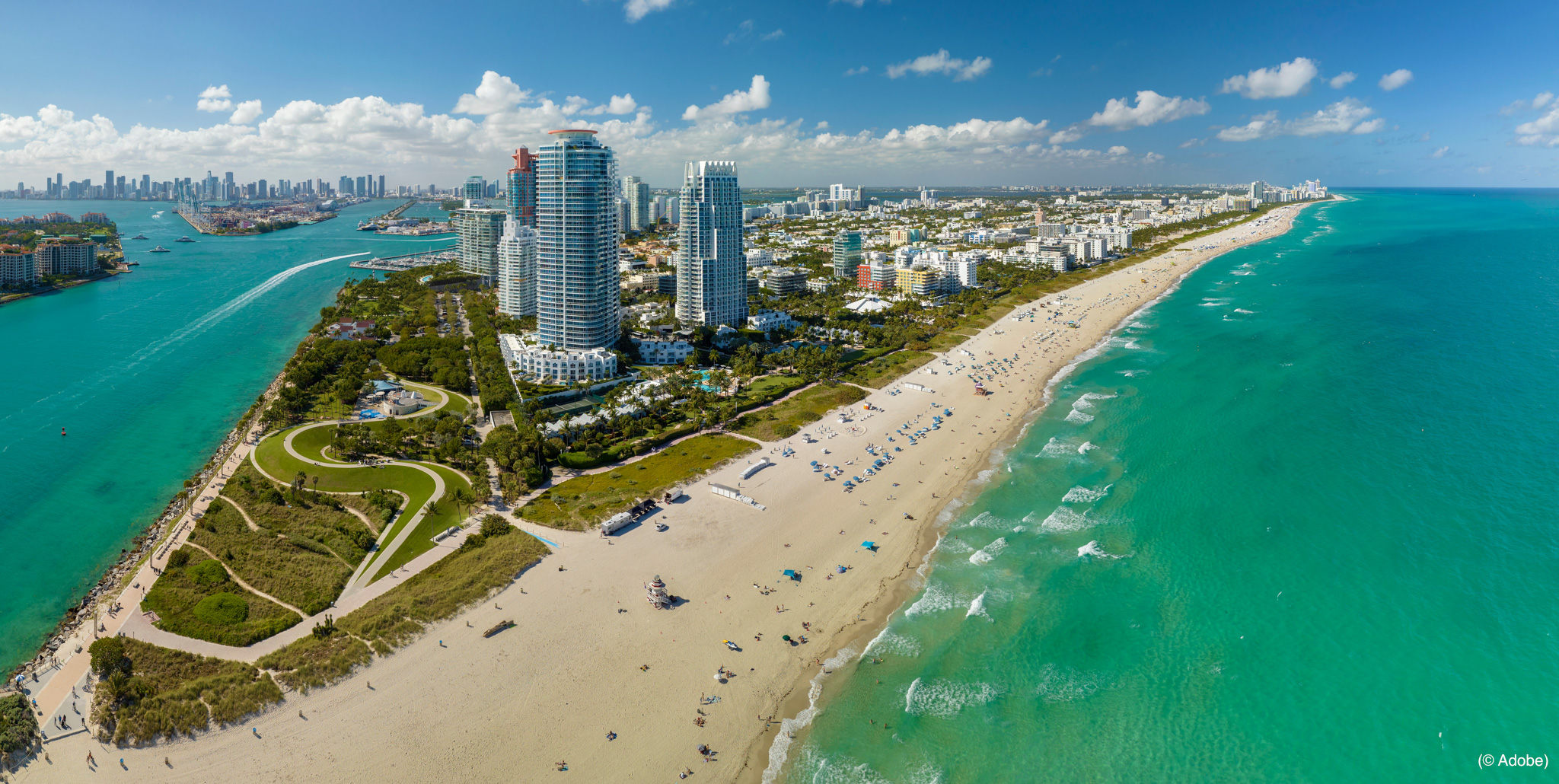 South Beach in Miami (© Adobe)