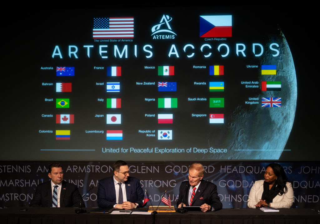 Czech Republic Artemis Accords Signing