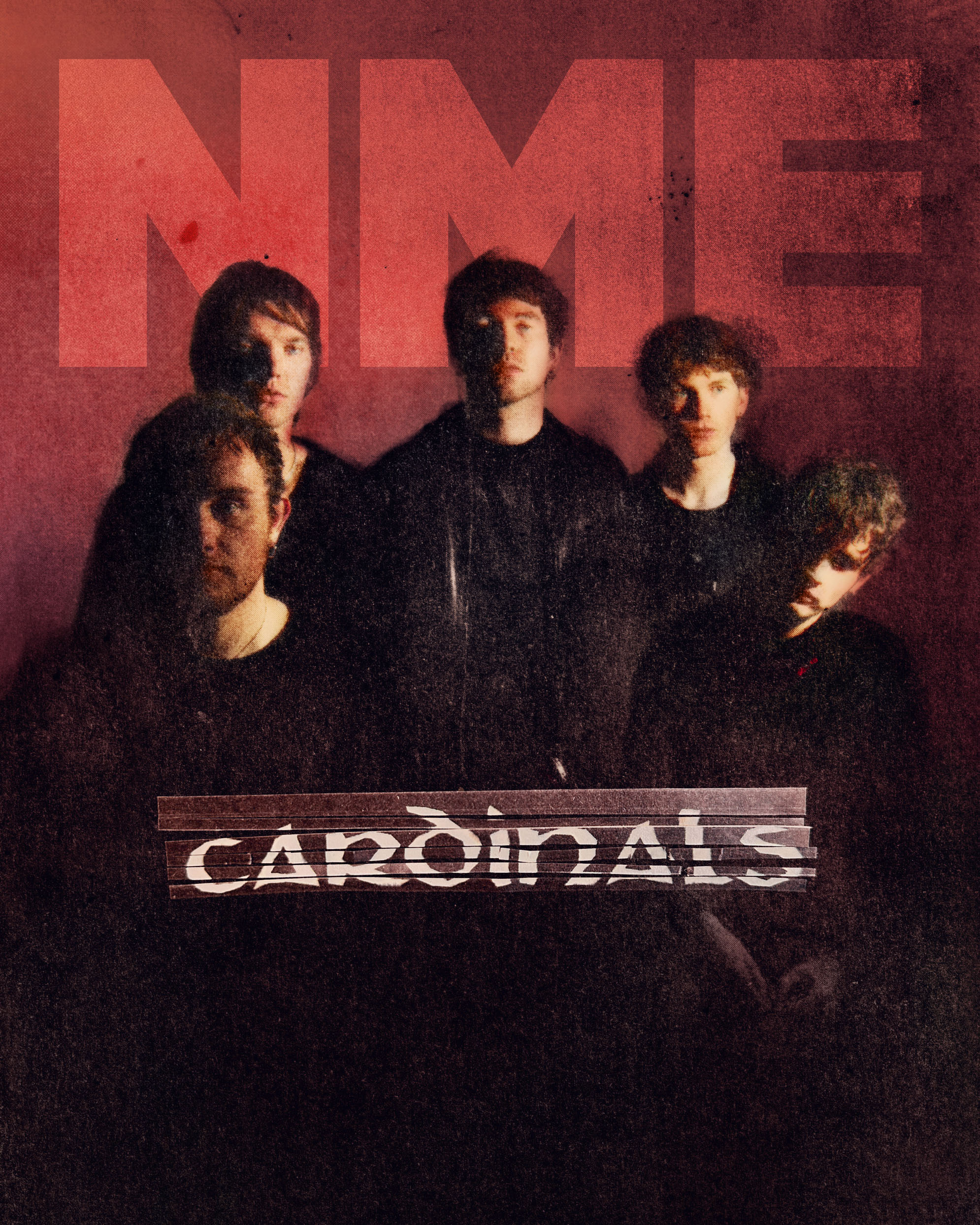 Cardinals on The Cover of NME (2026), photo by Xander Lewis