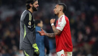 Arsenal go six clear atop Premier League after testy draw with Liverpool: Live updates, reaction