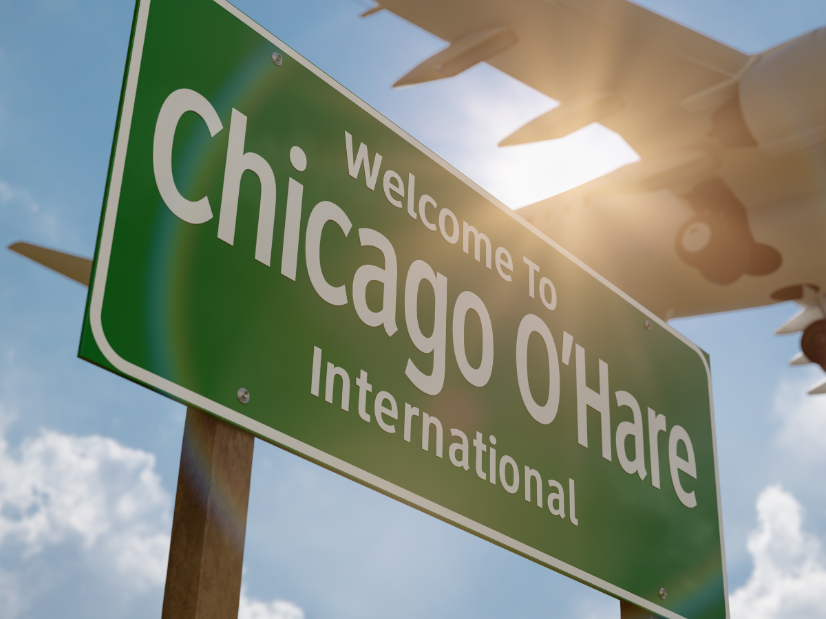 A sign welcoming the reader to Chicago O