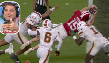 Fernando Mendoza's title-winning TD was theatrical