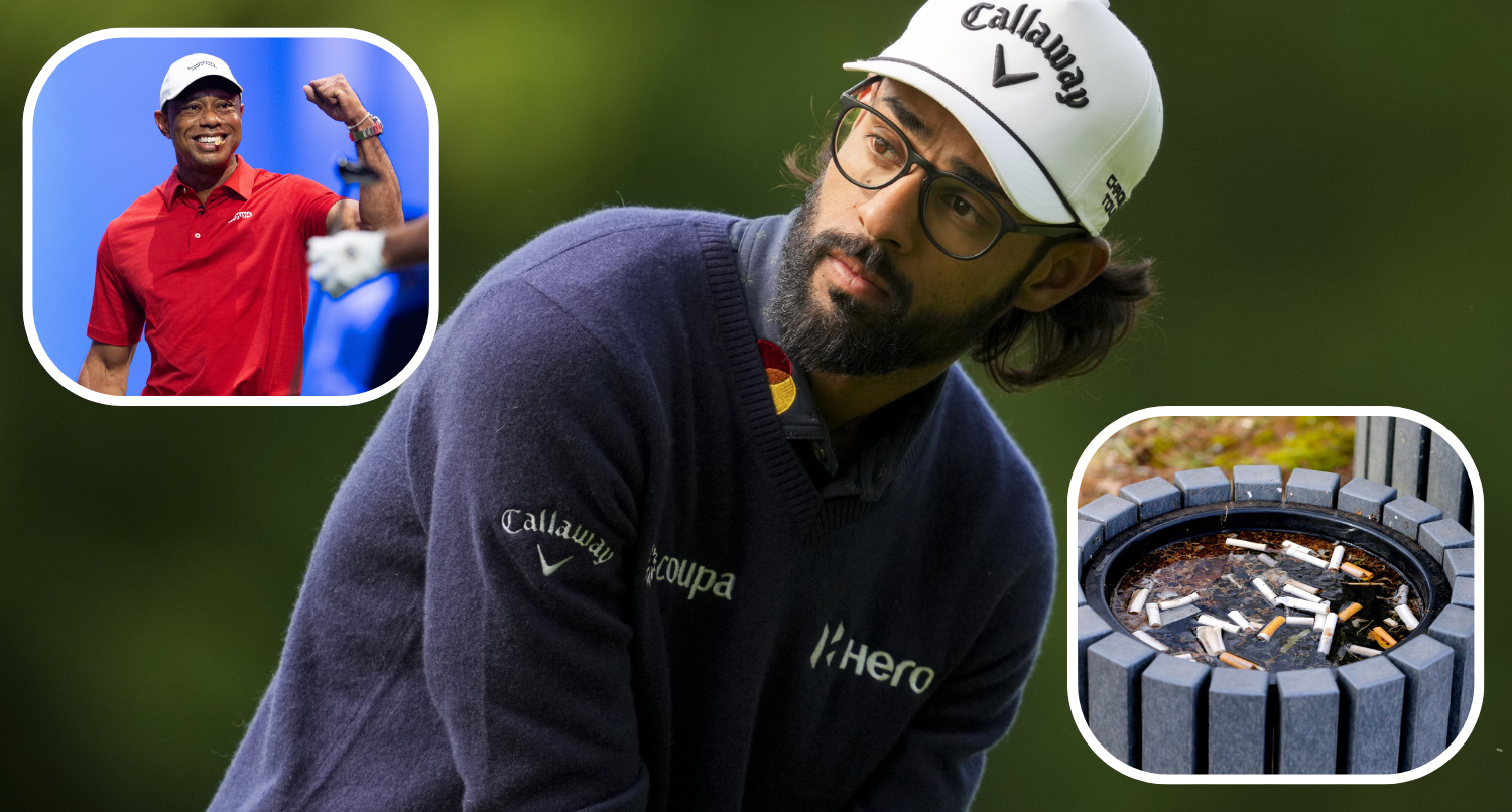 Tiger Woods calls golfer Akshay Bhatia 'Ashtray' during TGL broadcast