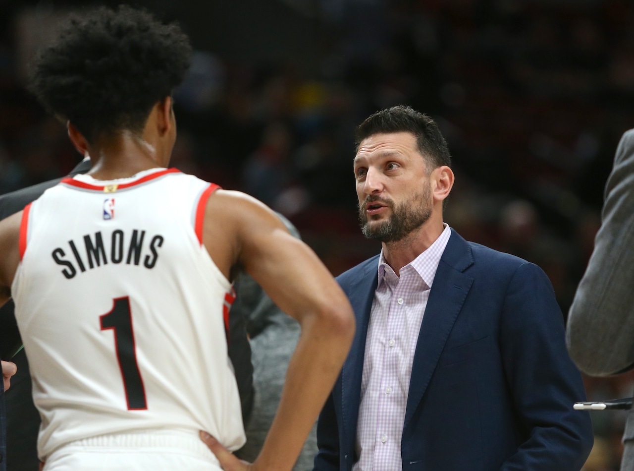 Trail Blazers vs Maccabi Haifa preseason