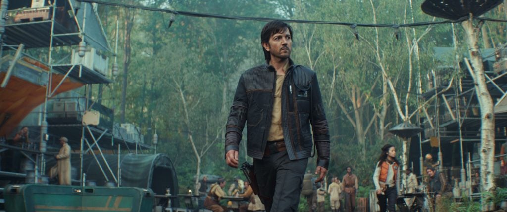 Cassian Andor at Yavin IV in Andor Season 2