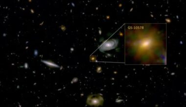 Pablo's Galaxy (Credit : JADES Collaboration)