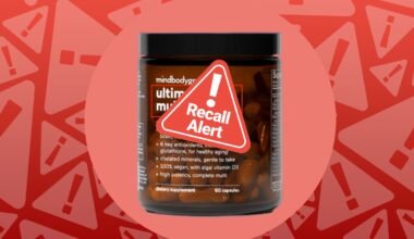 Popular Multivitamin Is Being Recalled Nationwide