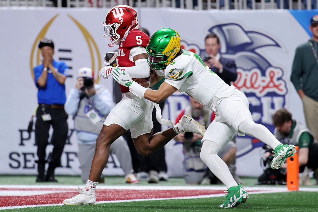 College Football Playoff Semifinal - Chick-fil-A Peach Bowl: Oregon v Indiana