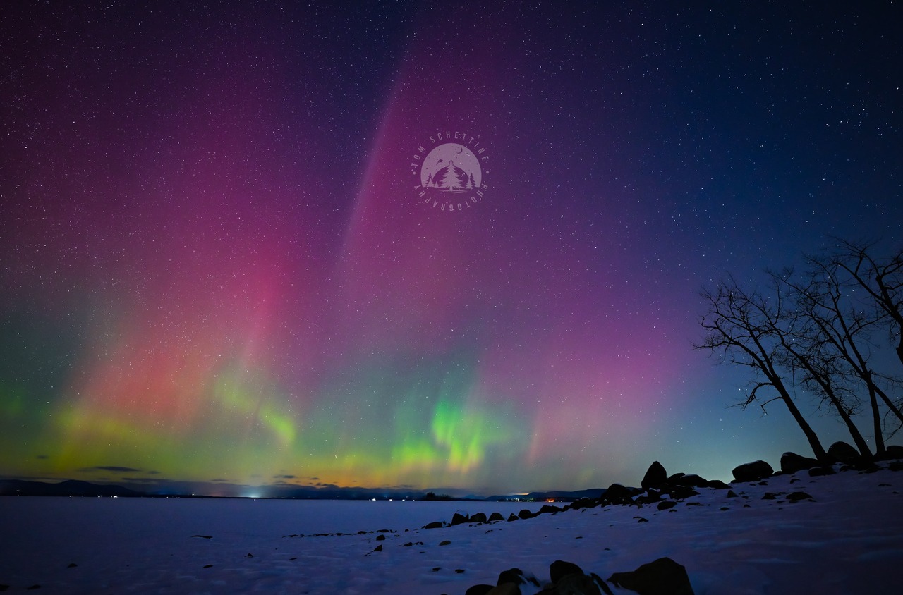 Northern lights over Upstate NY 2026