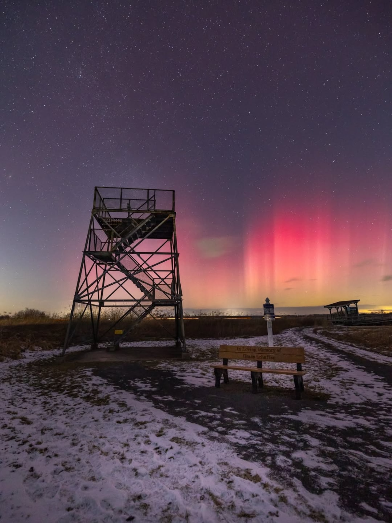Northern lights over Upstate NY 2026