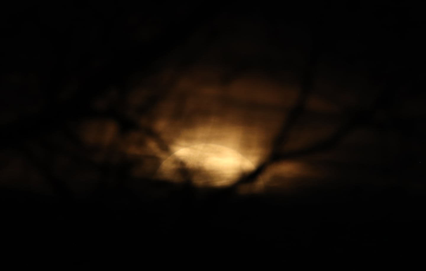 The Wolf Moon on Jan. 3, 2026, as viewed from Maine.