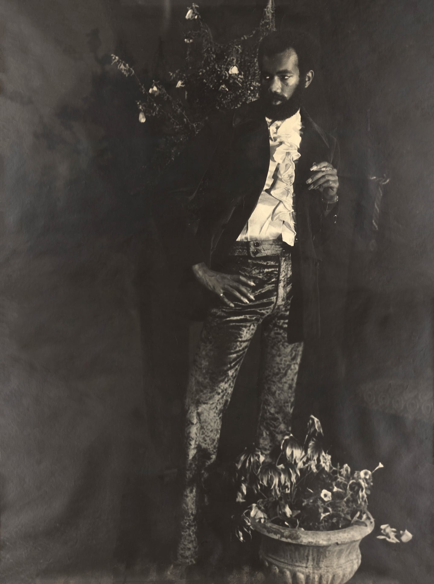 A portrait of Charles Daniels that his life partner, Susan Berstler, recently discovered.