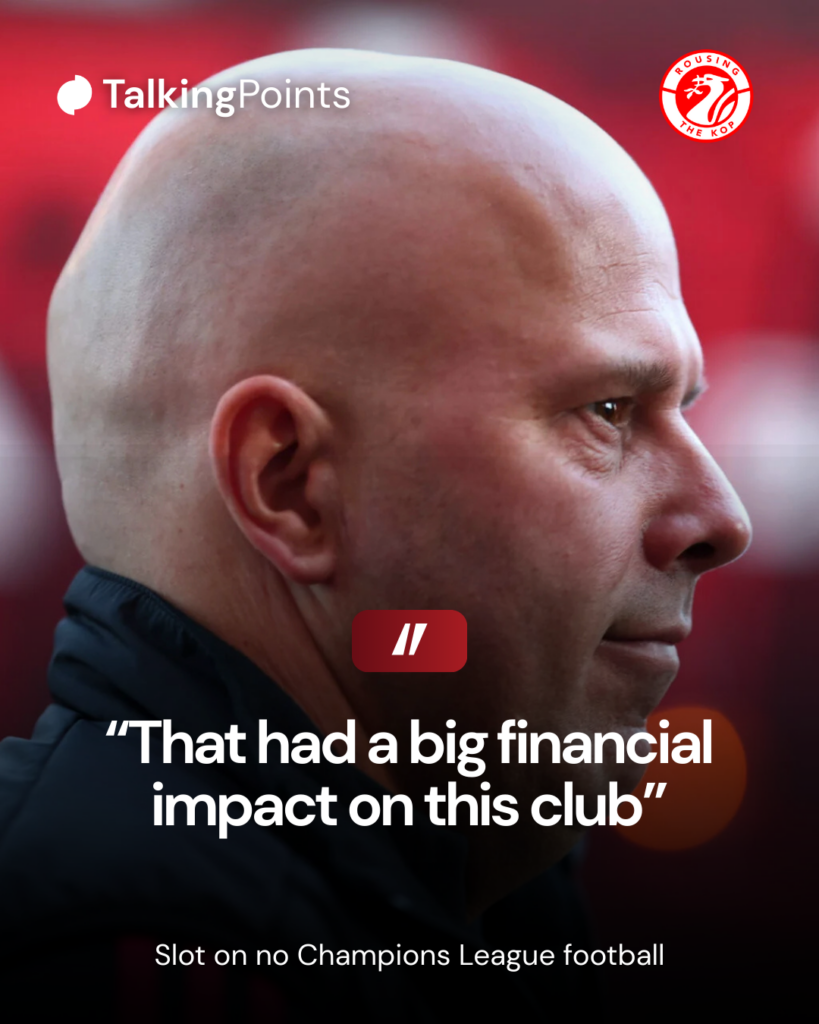 Liverpool Manager Arne Slot during the Premier League match between Fulham and Liverpool at Craven Cottage