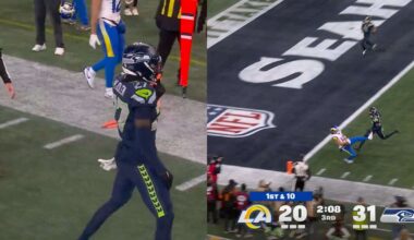Seahawks CB Riq Woolen Gets Beat By Puka Nacua For TD After Committing Stupid Penalty