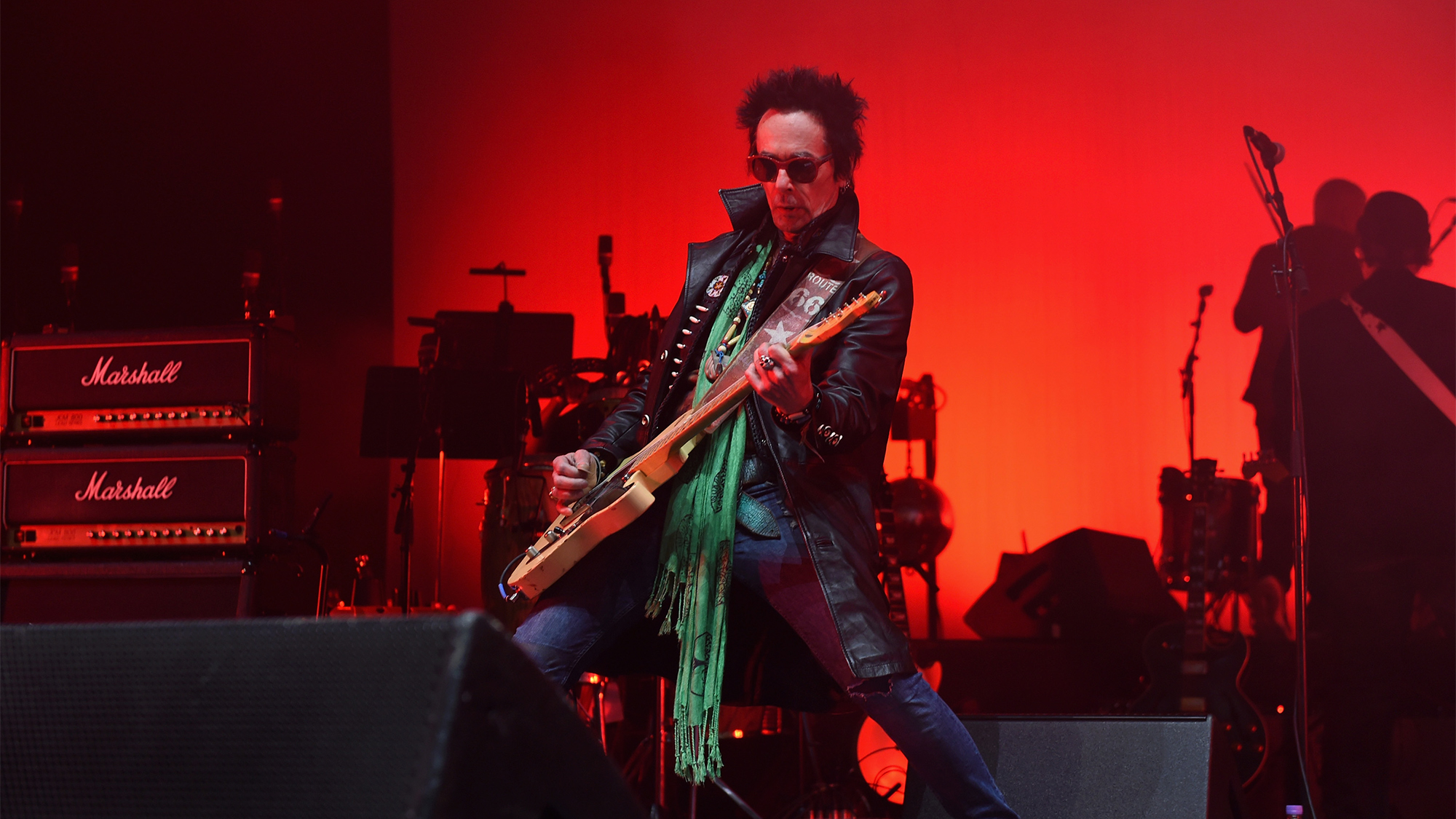 Earl Slick performs during a special concert Celebrating David Bowie With Gary Oldman &amp; Friends on what would have been Bowie's 70th birthday at O2 Academy Brixton on January 8, 2017 in London, England.