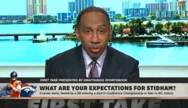 Stephen A. Smith says 'it really doesn’t matter' after Patriots mistake