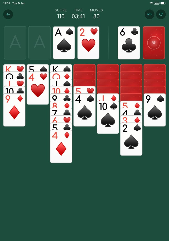 Game Nest - Offline Games screenshot of Solitaire