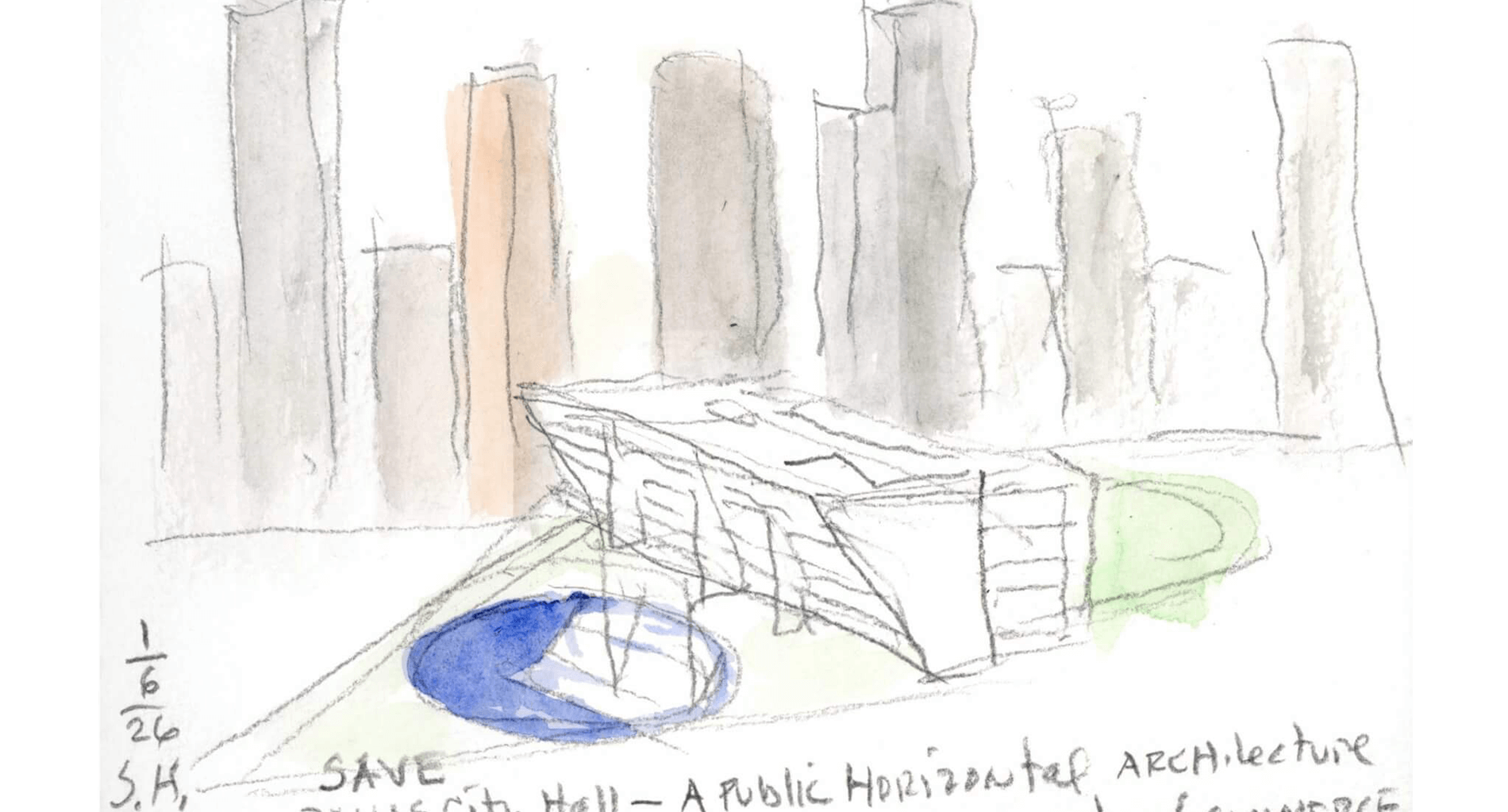 Steven Holl writes letter advocating for the preservation and reuse of Dallas City Hall