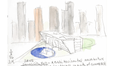Steven Holl writes letter advocating for the preservation and reuse of Dallas City Hall