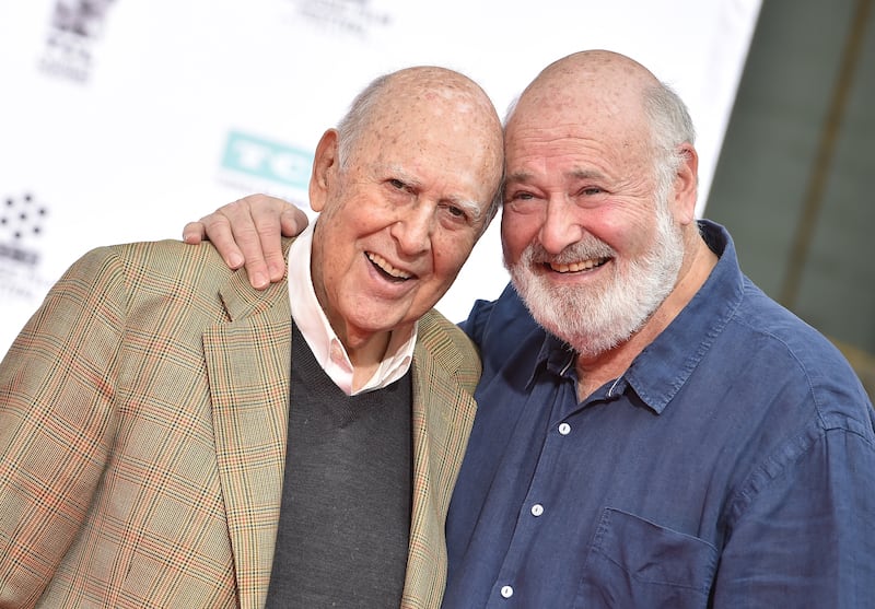 Carl and Rob Reiner at the 2017 TCM Classic Film Fesitval