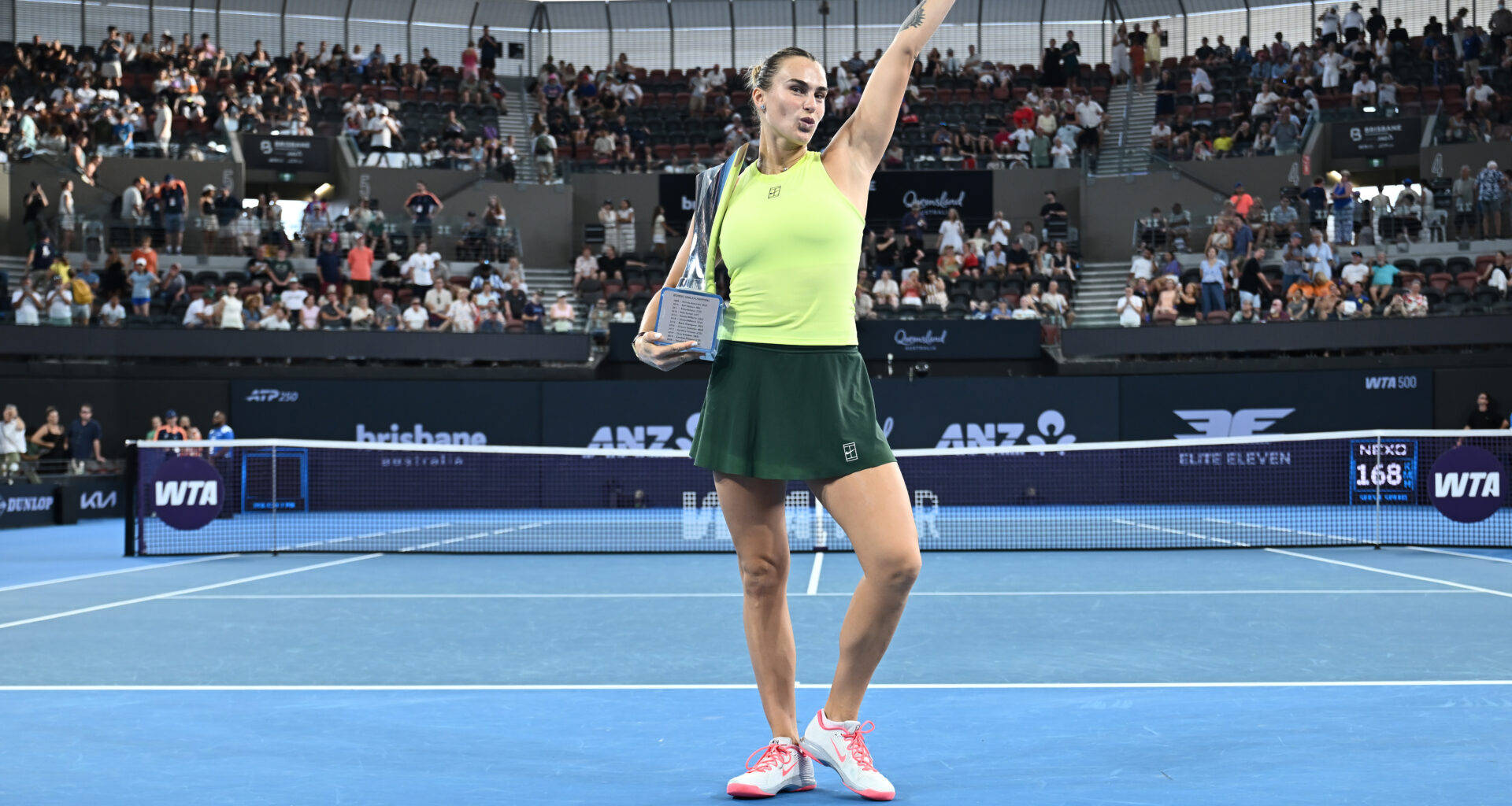 How Brisbane champ Sabalenka transformed from power hitter to tactical master