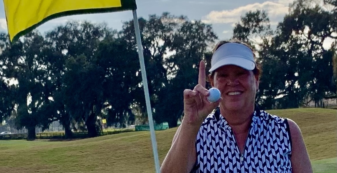 Villager thrilled to get her second hole-in-one