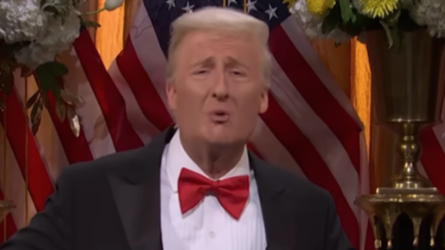 James Austin Johnson as Donald Trump on