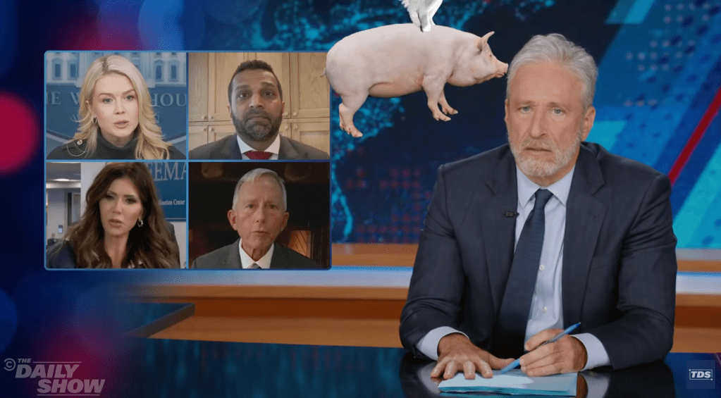 Jon Stewart Slams MAGA Lies, Hypocrisy In Wake Of Alex Pretti Killing