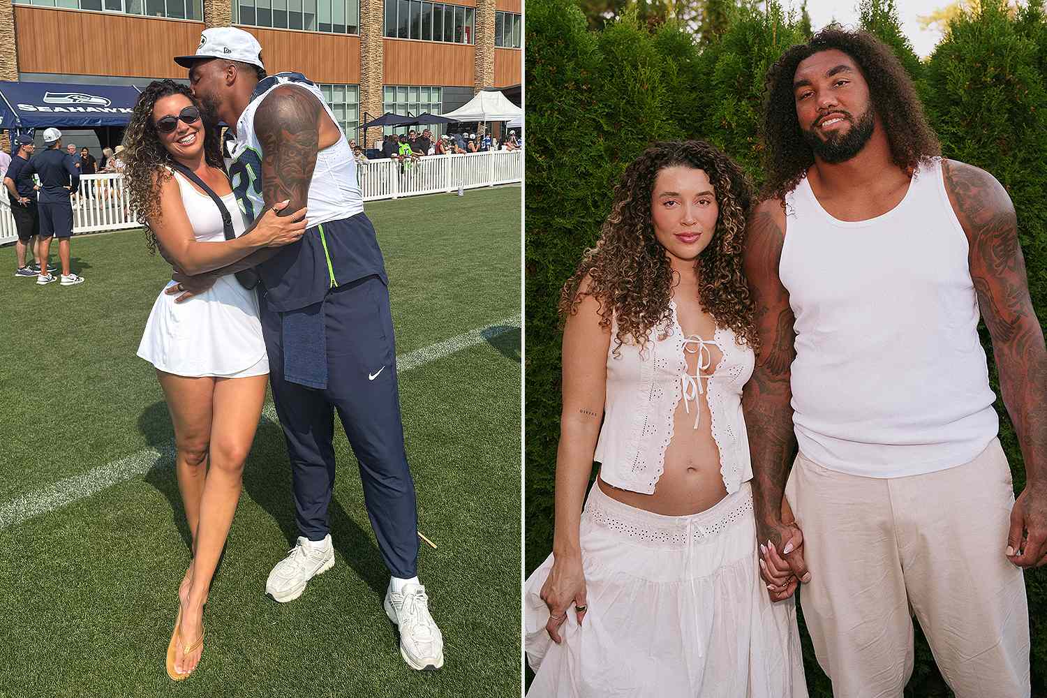 Wife of Seahawks Star Leonard Williams Reveals Their Pre-Game Rituals (Exclusive)