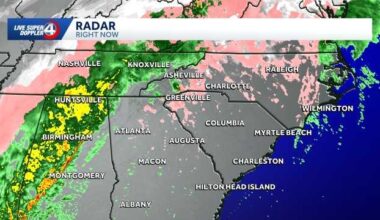 Ice storm continues in South Carolina
