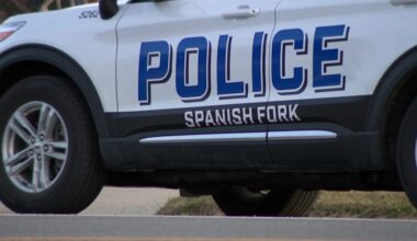 FILE - A Spanish Fork Police Department patrol car. Police are searching for a man who went missing...