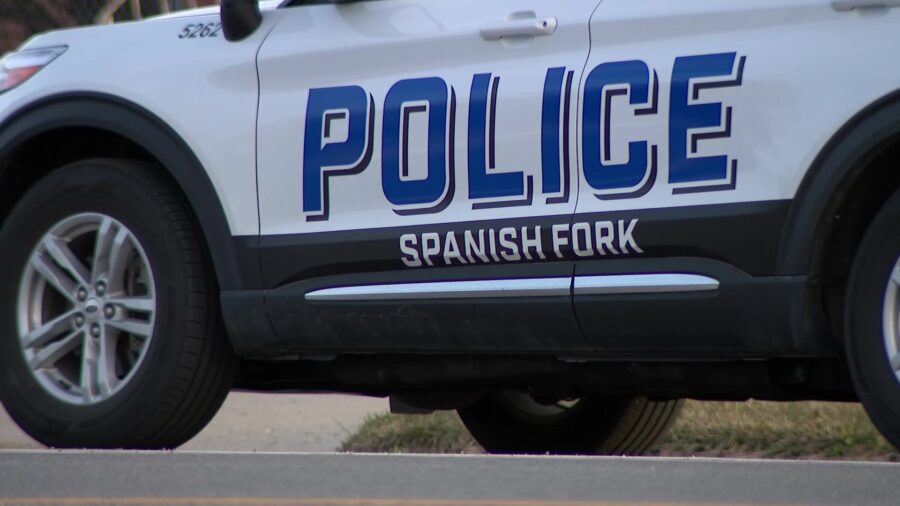 FILE - A Spanish Fork Police Department patrol car. Police are searching for a man who went missing...