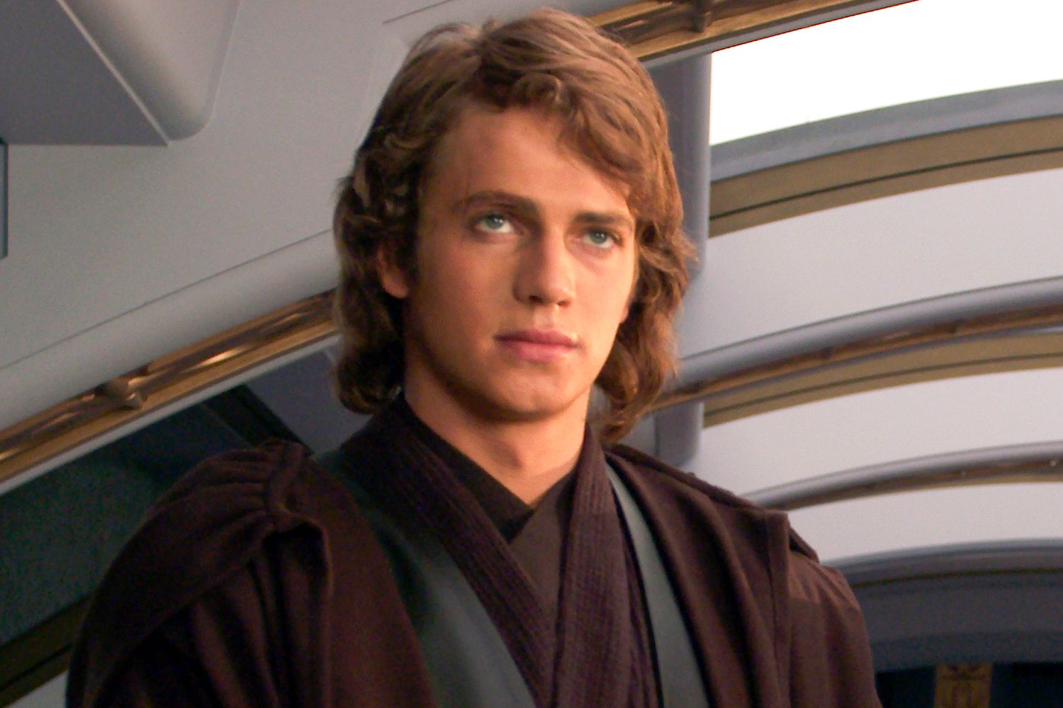 Hayden Christensen wore wigs as Anakin in 'Star Wars: Revenge of the Sith'