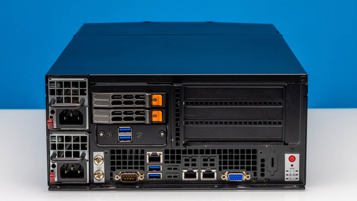 Supermicro SYS E403 14B FRN2T Rear 2