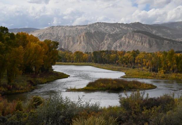 The Colorado River near Dotsero, Colo., on Sept. 30, 2025. (Photo by RJ Sangosti/The Denver Post)