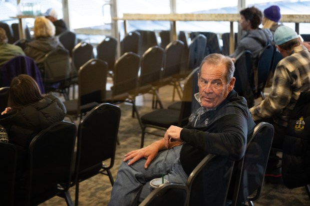 Colorado Rockies owner Dick Monfort sits in on a discussion about baseball operations during Rockies Fest on Saturday at Coors Field in Denver. (Photo by Timothy Hurst/The Denver Post)
