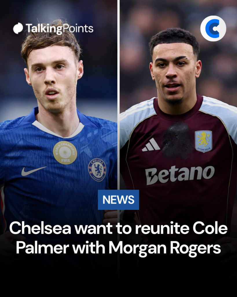 Cole Palmer and Morgan Rogers at Chelsea