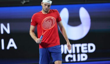 Taylor Fritz’s shock defeat to Sebastián Báez does not stop Coco Gauff and U.S. at United Cup