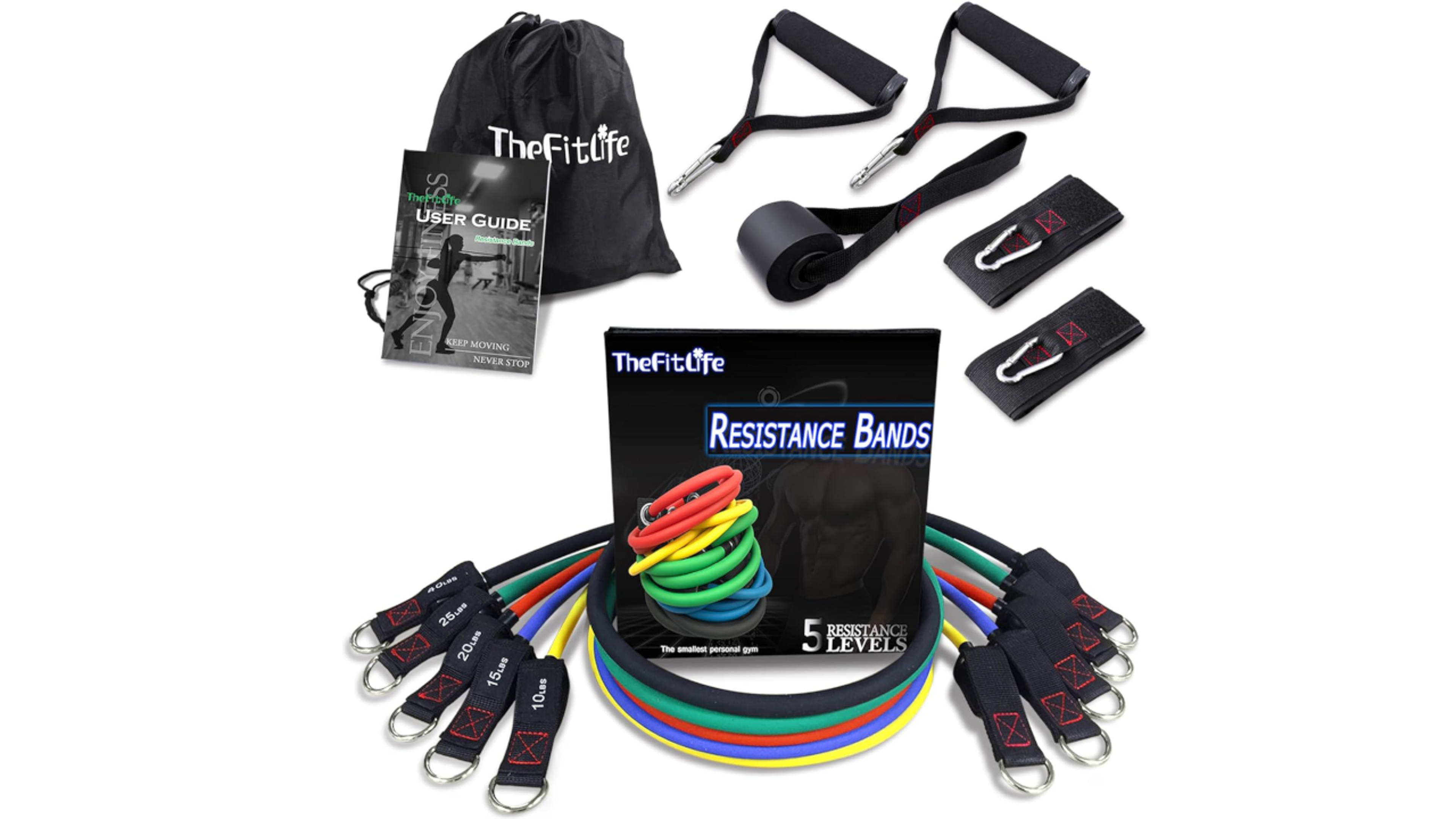 TheFitLife Resistance Bands with Handles