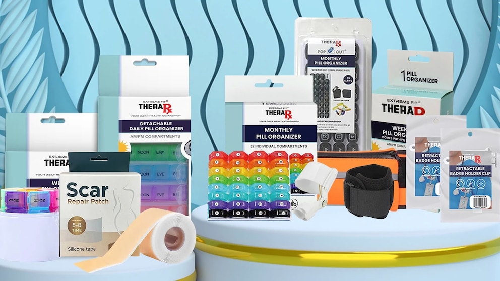 40 Boxes: Save up to 55% on TheraRX pill organizers and more