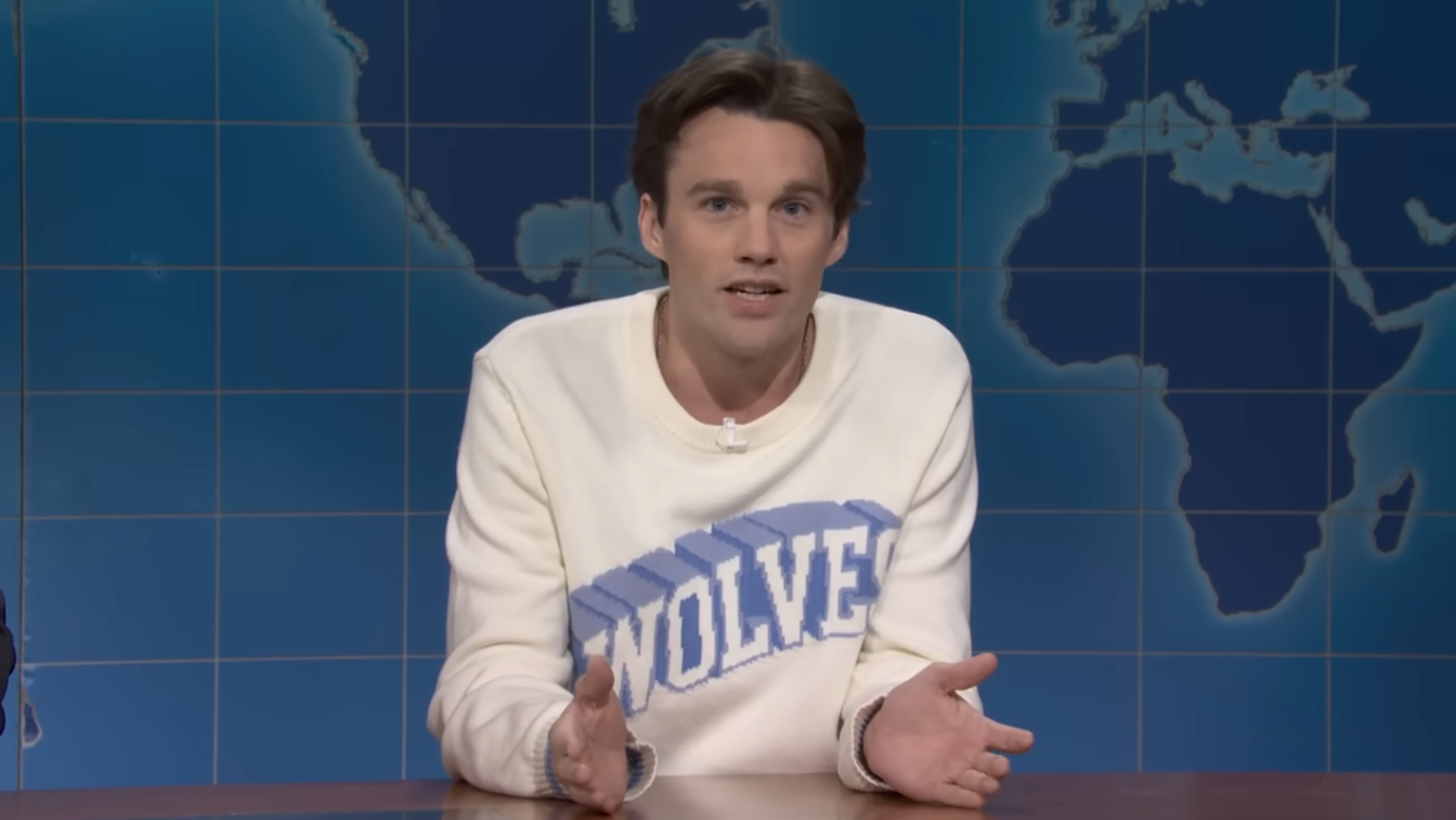 SNL’s Tommy Brennan joined the “Weekend Update” desk in a cut-for-time segment mocking ICE agents in Minnesota