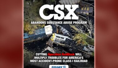 CSX ENDS OPERATION REDBLOCK - SMART Union