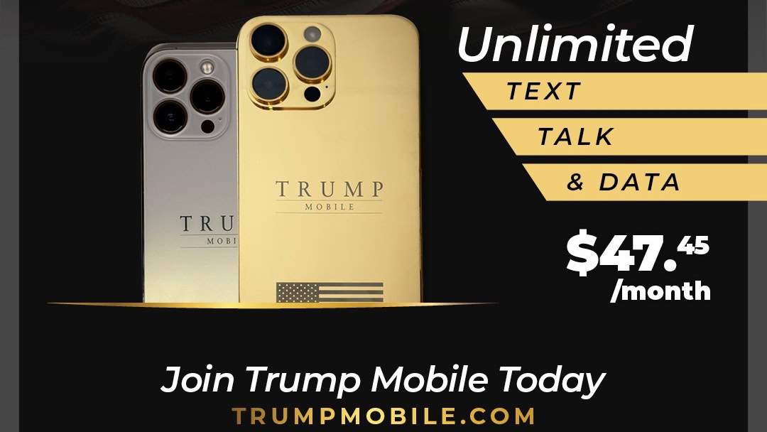 Trump Mobile iPhone ad
